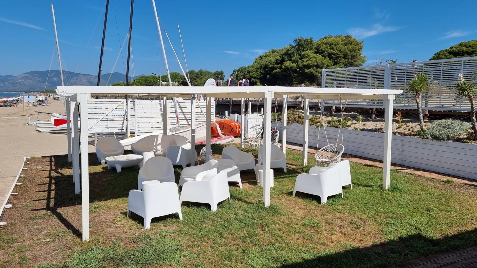 LA VILLA fronte SPIAGGIA BANDIERA BLU Sperlonga Esterno foto